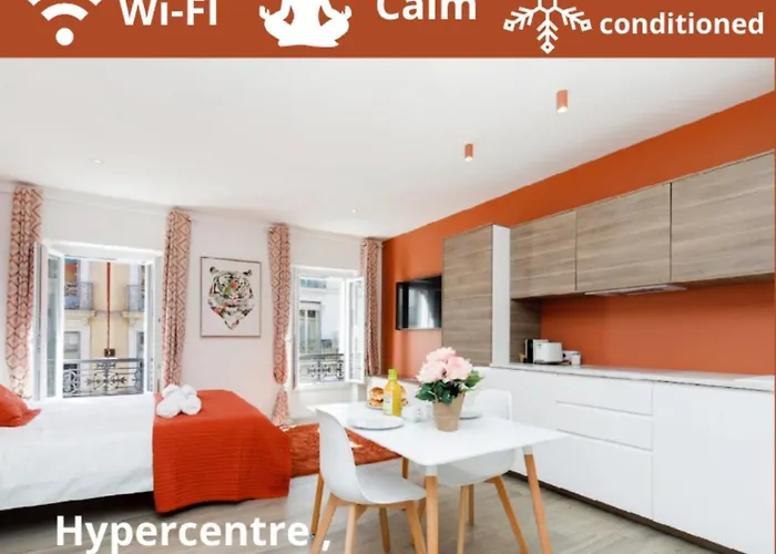 Studio Orange, Hypercentre A 2Minutes Du Palais Des Congres